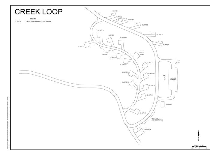 Creek Loop Map