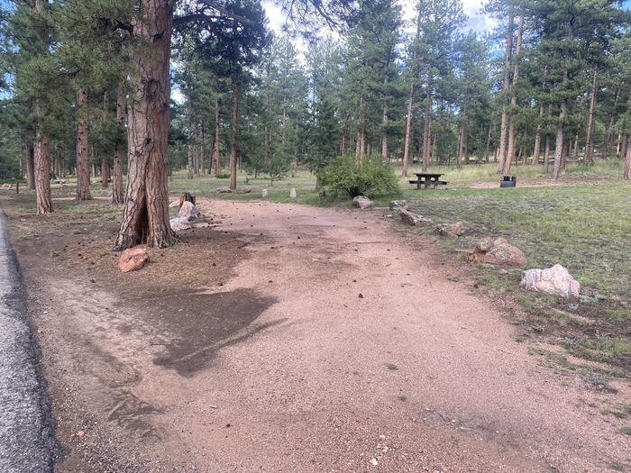 A photo of Site 059  of Loop COLO at COLORADO CAMPGROUND. Pull through, spur, size -  13, A photo of Site 059  of Loop COLO at COLORADO CAMPGROUND. Pull through, spur, size -  14’W x 150’L