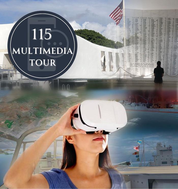 Pearl Harbor USS Arizona Memorial VIP TourThe tour includes the unlimited Multimedia tour hosted by the famous Jamie Lee Curtiss and all four of the VR Tour i the new Virtual Reality Theater.