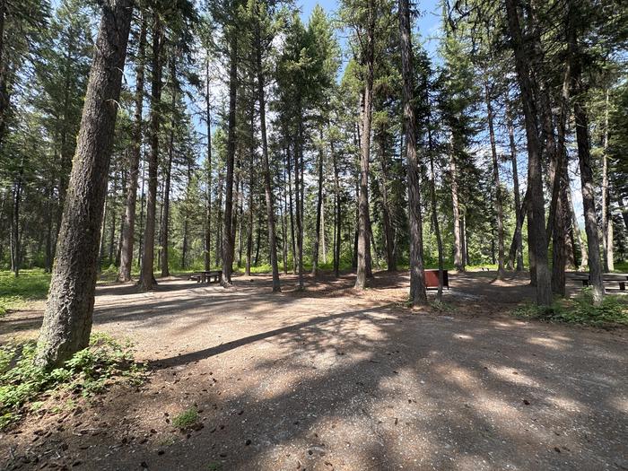 A photo of Site 005 of Loop TALLY LAKE CAMPGROUND at TALLY LAKE CAMPGROUND with Picnic Table, Fire Pit