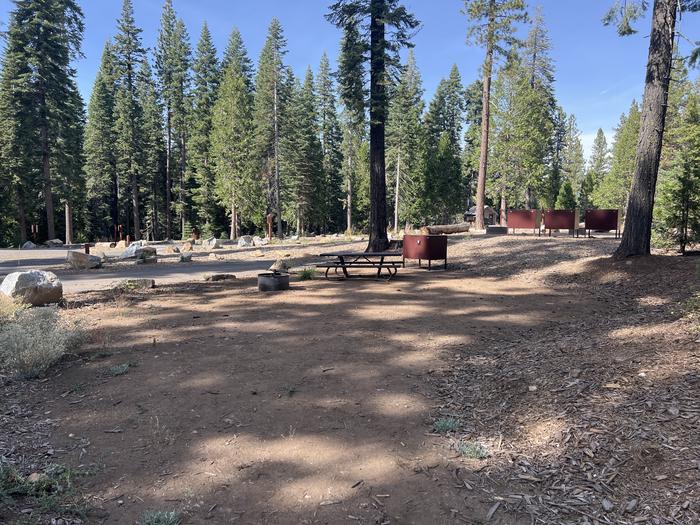 A photo of Site 7 of Loop West at West Point Campground
