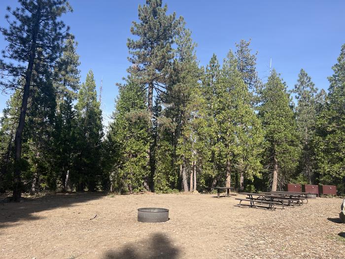 A photo of Site Group of Loop  at West Point Campground with Fire Pit