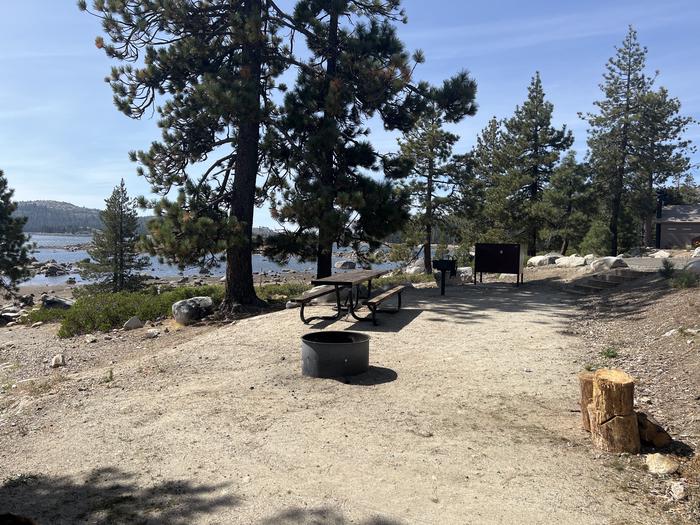 A photo of Site 11 at Northshore Campground - Loon Lake (CA) with Fire PitA photo of Site 11 of Loop 1 at Northshore Campground - Loon Lake (CA) with Fire Pit