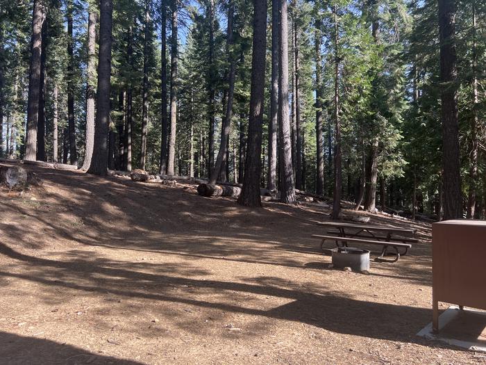 A photo of Site 2 of Loop West at West Point Campground