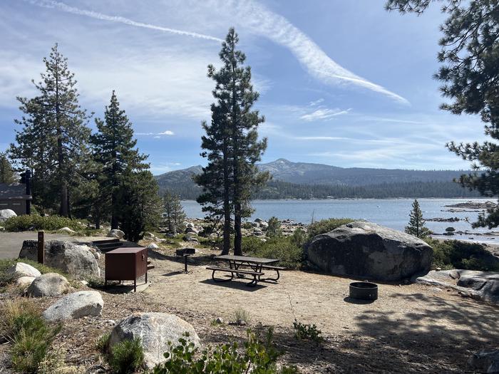 A photo of Site 10  at Northshore Campground - Loon Lake (CA) with Fire PitA photo of Site 10 of Loop 1 at Northshore Campground - Loon Lake (CA) with Fire Pit