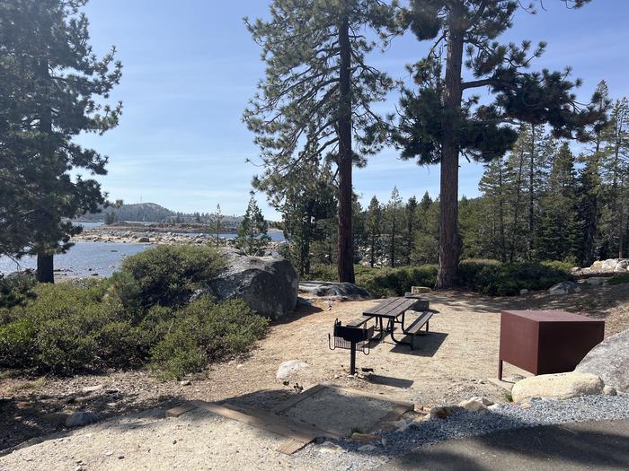 A photo of Site 10 of Loop1 at Northshore Campground - Loon Lake (CA) with Fire PitA photo of Site 10 of Loop 1 at Northshore Campground - Loon Lake (CA) with Fire Pit