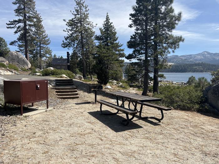 A photo of Site 10 of Loop 1 at Northshore Campground- Loon Lake (CA) with Fire PitA photo of Site 10 of Loop 1 at Northshore Campground - Loon Lake (CA) with Fire Pit