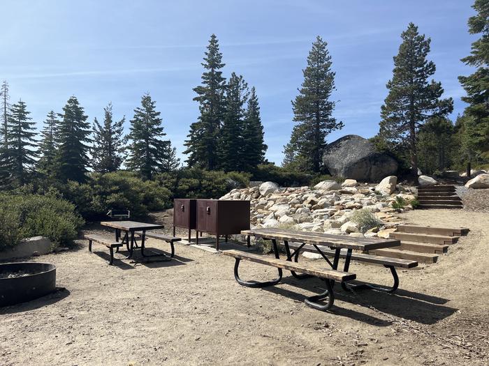 A photo of Site 17  at Northshore Campground - Loon Lake (CA) with Fire PitA photo of Site 17 of Loop 2 at Northshore Campground - Loon Lake (CA) with Fire Pit