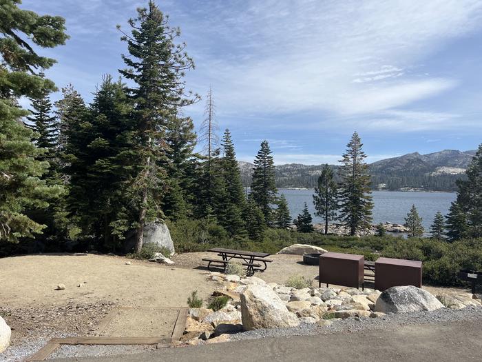 A photo of Site 17 Loop 2 at Northshore Campground - Loon Lake (CA) with Fire PitA photo of Site 17 of Loop 2 at Northshore Campground - Loon Lake (CA) with Fire Pit