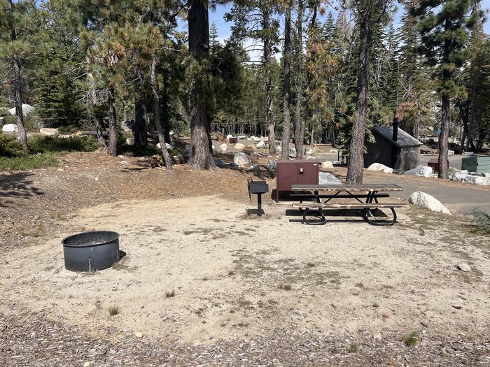 A photo of Site 18  Loop 2 at Northshore Campground - Loon Lake (CA) with Fire PitA photo of Site 18 of Loop 2 at Northshore Campground - Loon Lake (CA) with Fire Pit