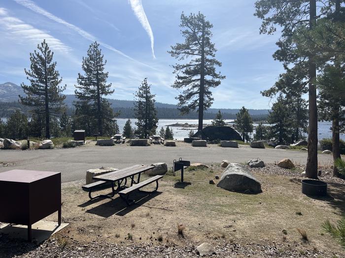 A photo of Site 4-  Loop 1 at Northshore Campground - Loon Lake (CA) with Fire PitA photo of Site 4 of Loop 1 at Northshore Campground - Loon Lake (CA) with Fire Pit