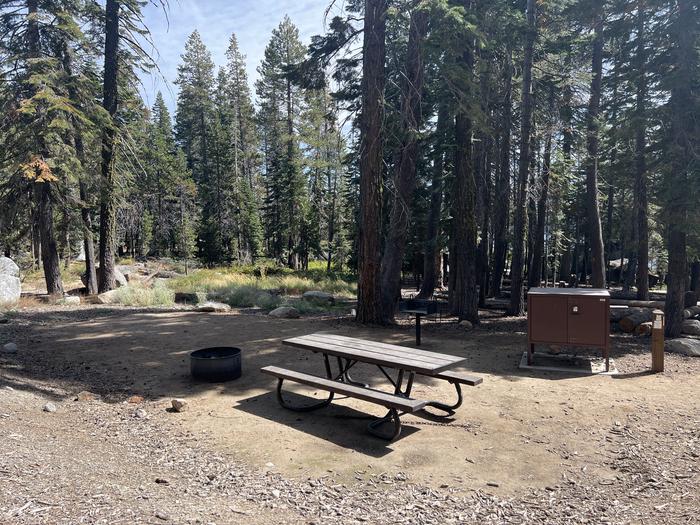 A photo of Site 21- Loop 2 at Northshore Campground - Loon Lake (CA) with Fire PitA photo of Site 21 of Loop 2 at Northshore Campground - Loon Lake (CA) with Fire Pit