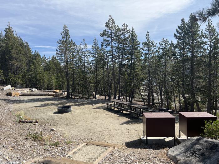 A photo of Site 2-Loop 1 at Northshore Campground - Loon Lake (CA) with Fire PitA photo of Site 2 of Loop 1 at Northshore Campground - Loon Lake (CA) with Fire Pit
