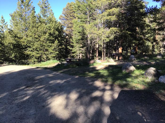 A photo of Site 003 of Loop LAKE at Lakeview Gunnison with Picnic Table, Fire Pit, Tent Pad