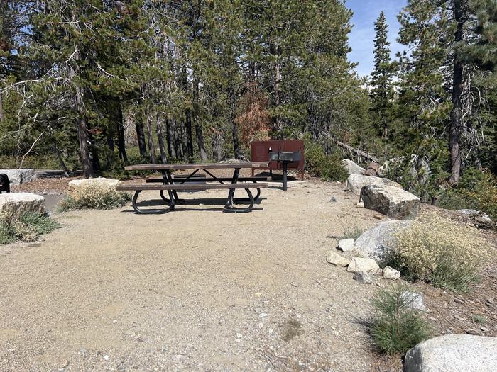 Site 24 of Loop 2 at Northshore Campground - Loon Lake (CA) with Fire PitA photo of Site 24 of Loop 2 at Northshore Campground - Loon Lake (CA) with Fire Pit