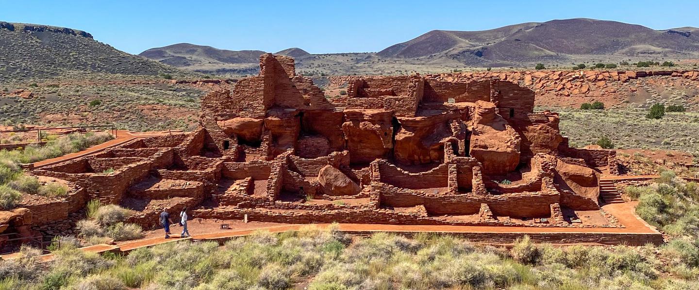 Wupatki PuebloWupatki, the monument's namesake pueblo, is made up of more than 100 rooms. The trail also features an ancient ball court and natural blowhole.