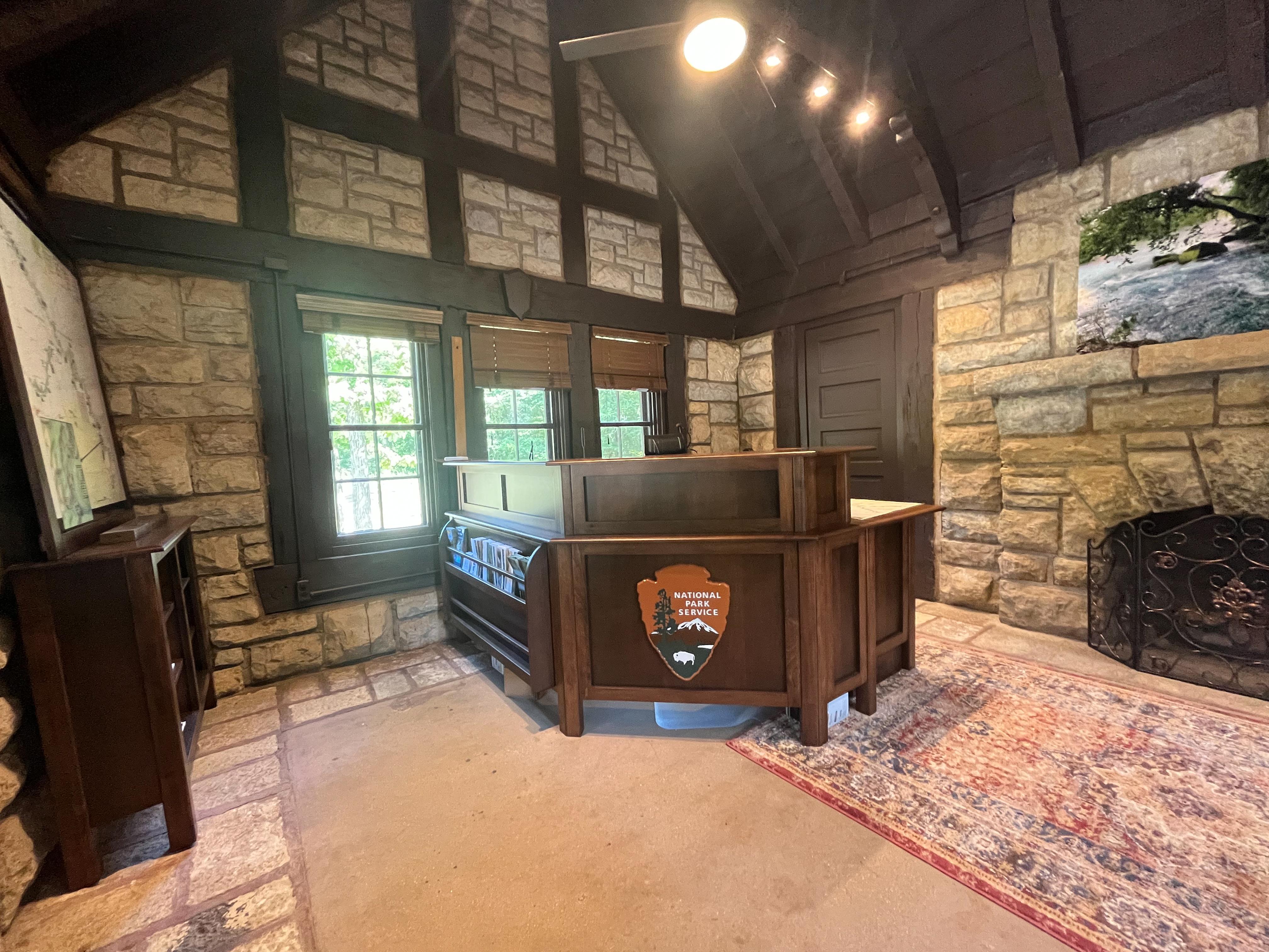 Big Spring Entrance Station Interior 1