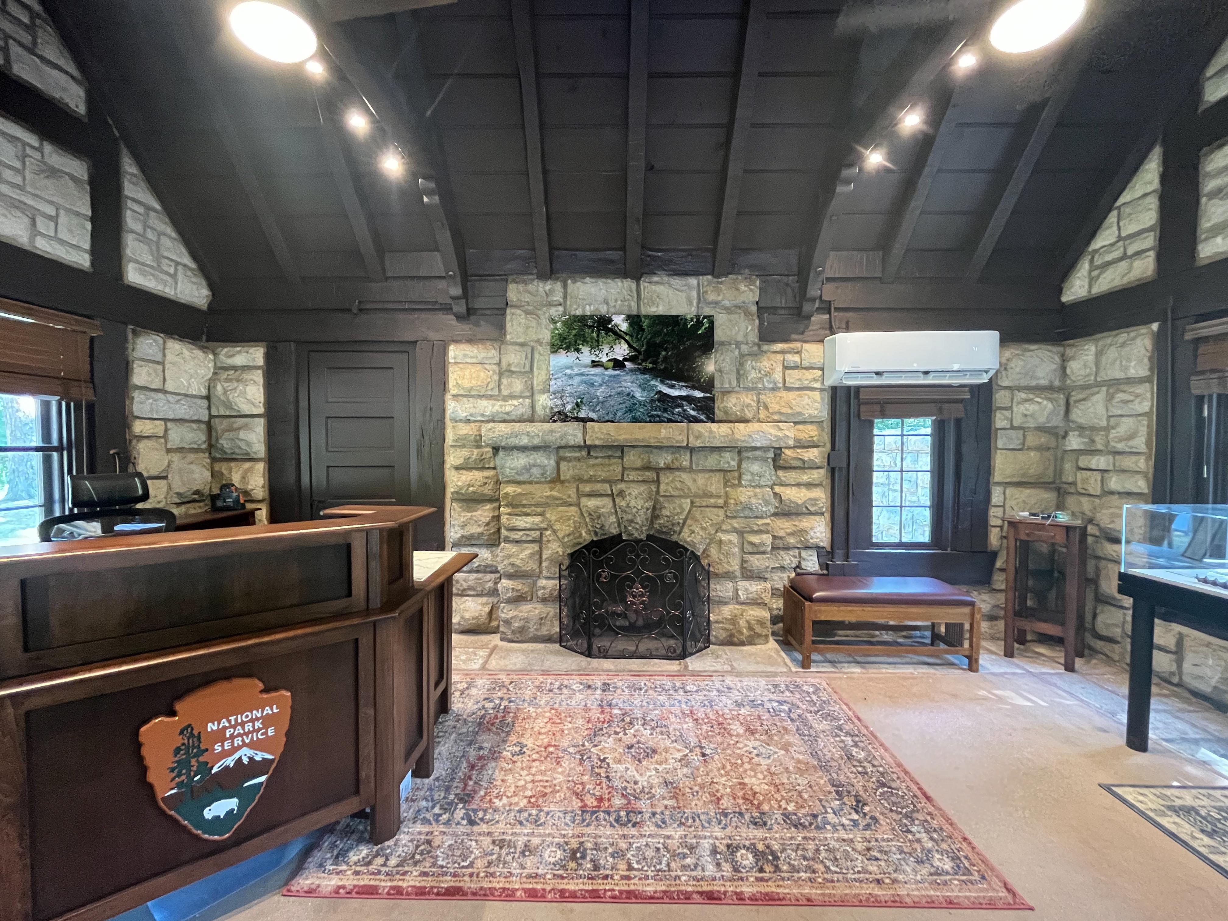 Big Spring Entrance Station Interior 2