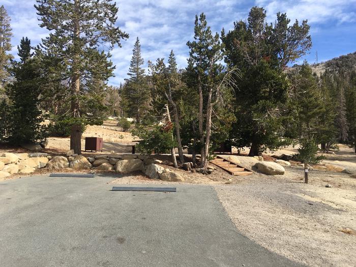 A photo of Site 018 of Loop Loop 2 at MOUNT ROSE (NV)  with Picnic Table, Fire Pit, Food Storage, Tent Pad
Double site
