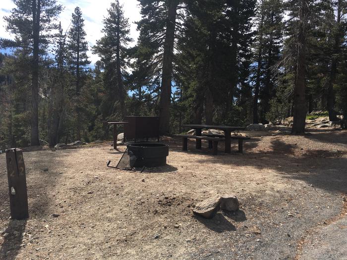 A photo of Site 022 of Loop Loop 1 at MOUNT ROSE (NV)  with Picnic Table, Fire Pit, Shade, Food Storage, Tent Pad
Walk to site