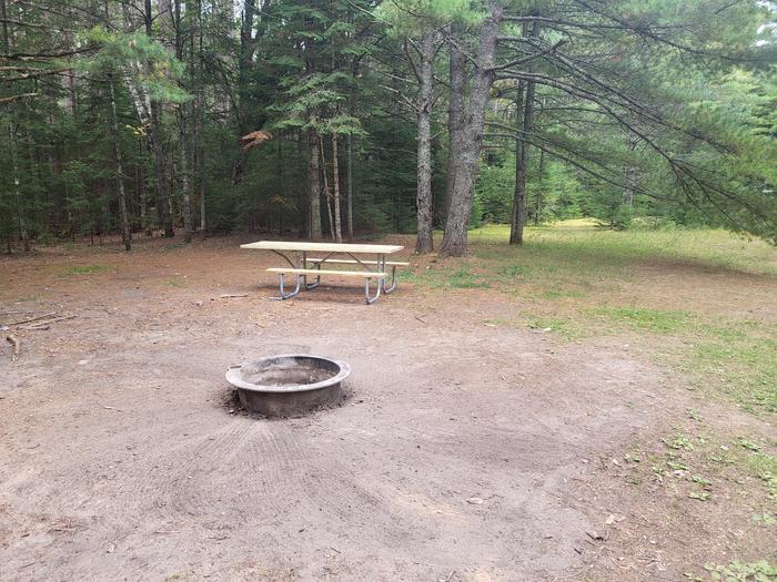 Camp Cook Campsite table and fire ring
