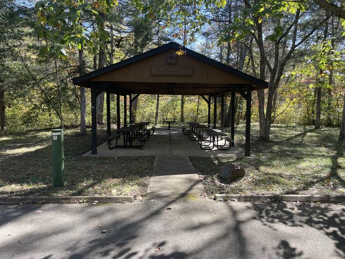 A photo of Site PAV2 of Loop Pavilion 2 at RED BLUFF CAMPGROUND with Picnic Table