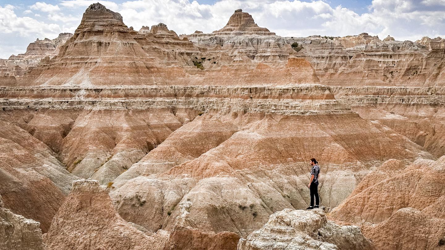 The BadlandsHiking the Door Trail