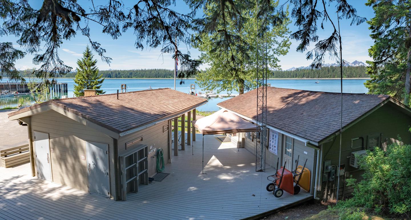 The VIS and Bartlett CoveLocated near the end of the Bartlett Cove Public Use Dock