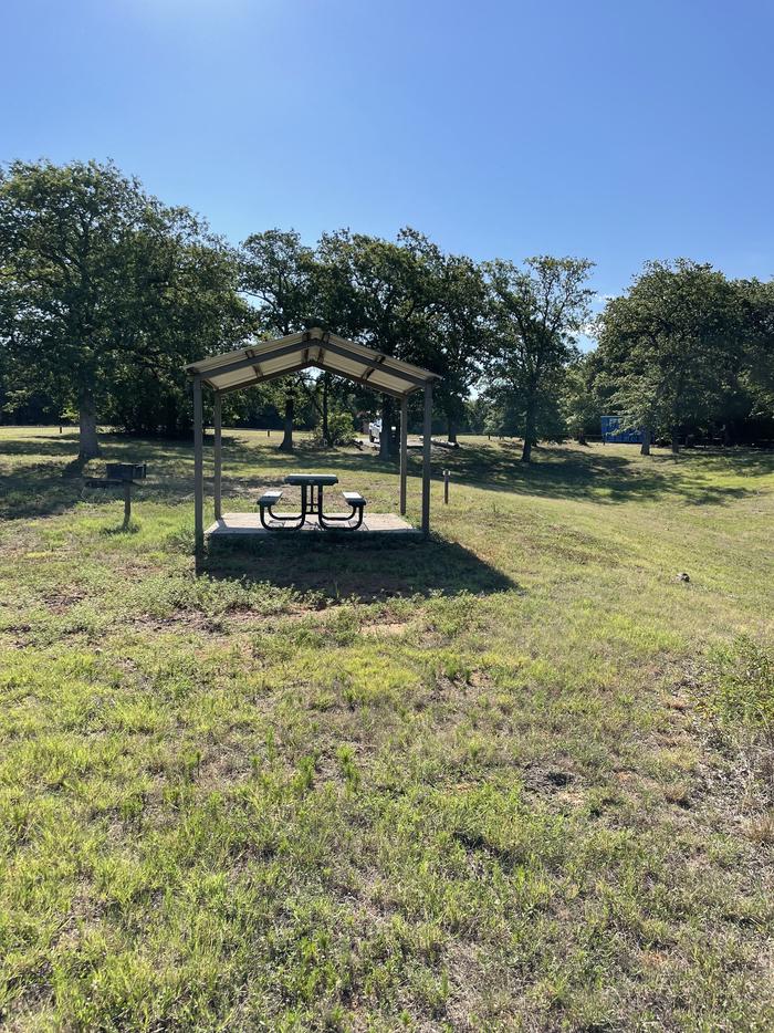 A photo of Site 30 of Loop Hippy Point at MURRELL PARK with Picnic Table, Fire Pit, Shade