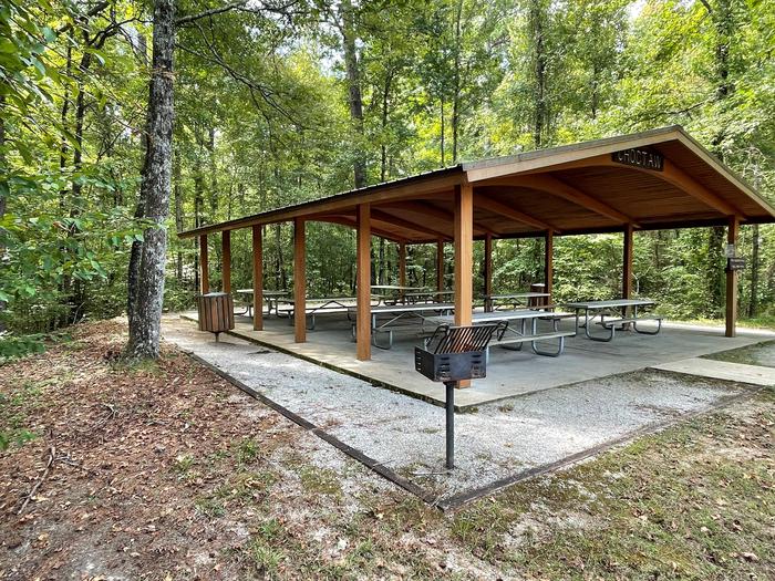 Choctaw Picnic Shelter Side ViewChoctaw Picnic Shelter pic 2