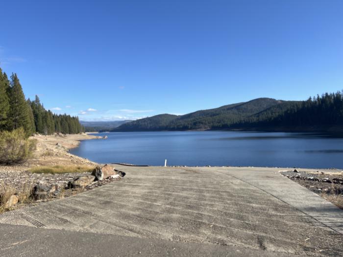 A photo of the Boatramp at West Point Campground