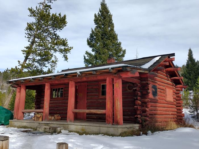 Front View of Forest Service High Rye CabinHigh Rye Cabin
