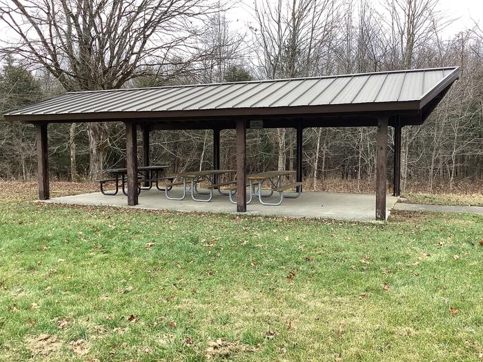 A photo of pavilion at Blackwell Campground 