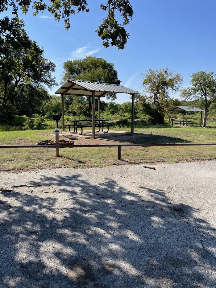 A photo of Site 26 of Loop Hippy Point at MURRELL PARK with Picnic Table, Fire Pit, Shade