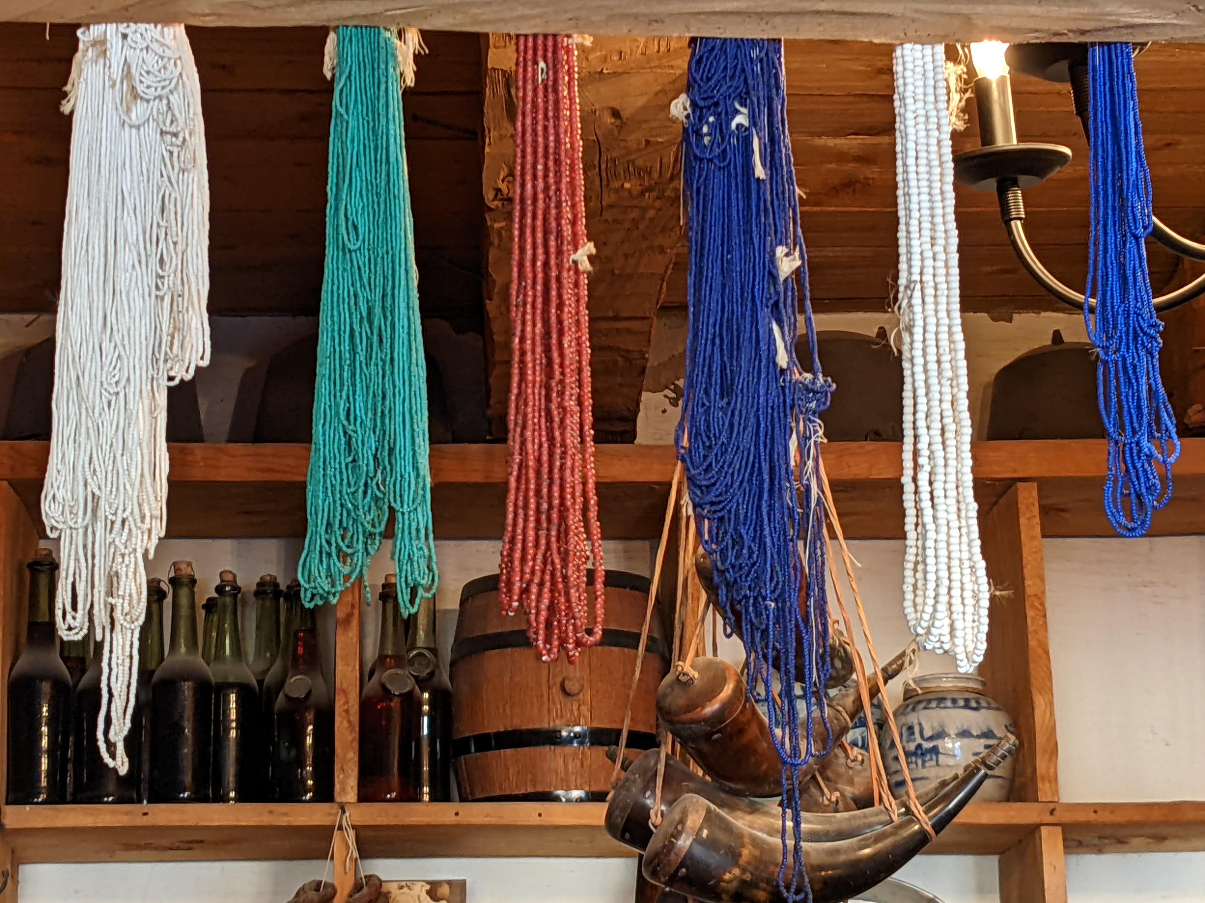Beads in the Trade room