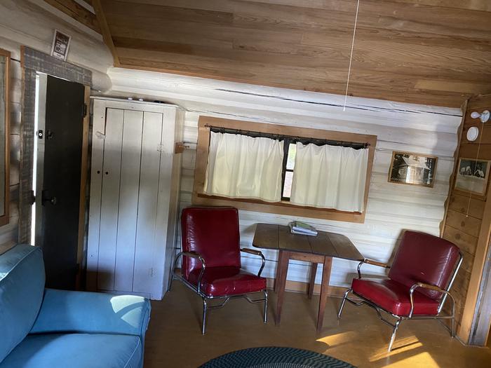 Commissary Cabin Living Room