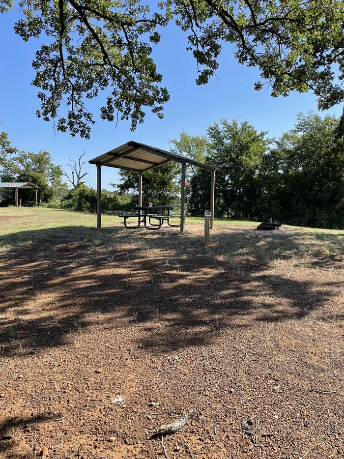 A photo of Site 28 of Loop Hippy Point at MURRELL PARK with Picnic Table, Fire Pit, Shade