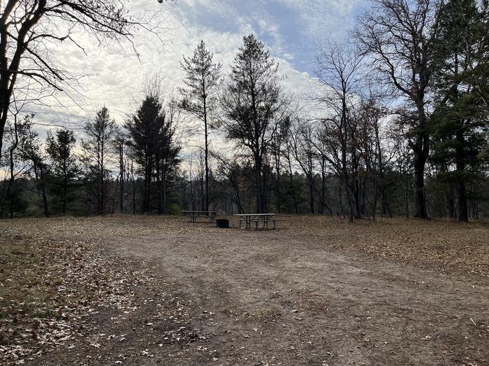 A photo of Site 7 of Loop  at Meadows ORV Campground with Picnic Table, Fire Pit