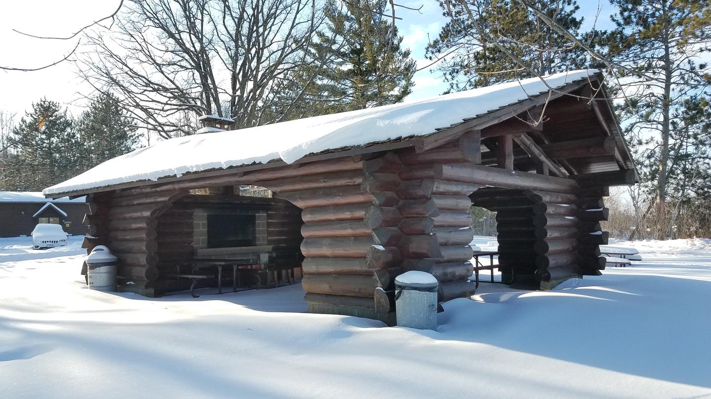 Picnic Shelter in Winter