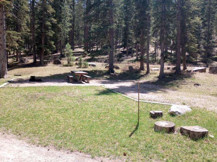 Site 2Dalton Lake Campground Site 2