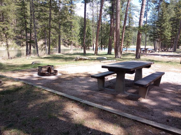 Dalton Lake Campground Site 4