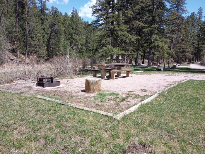 Dalton Lake Campground Site 10 - east view