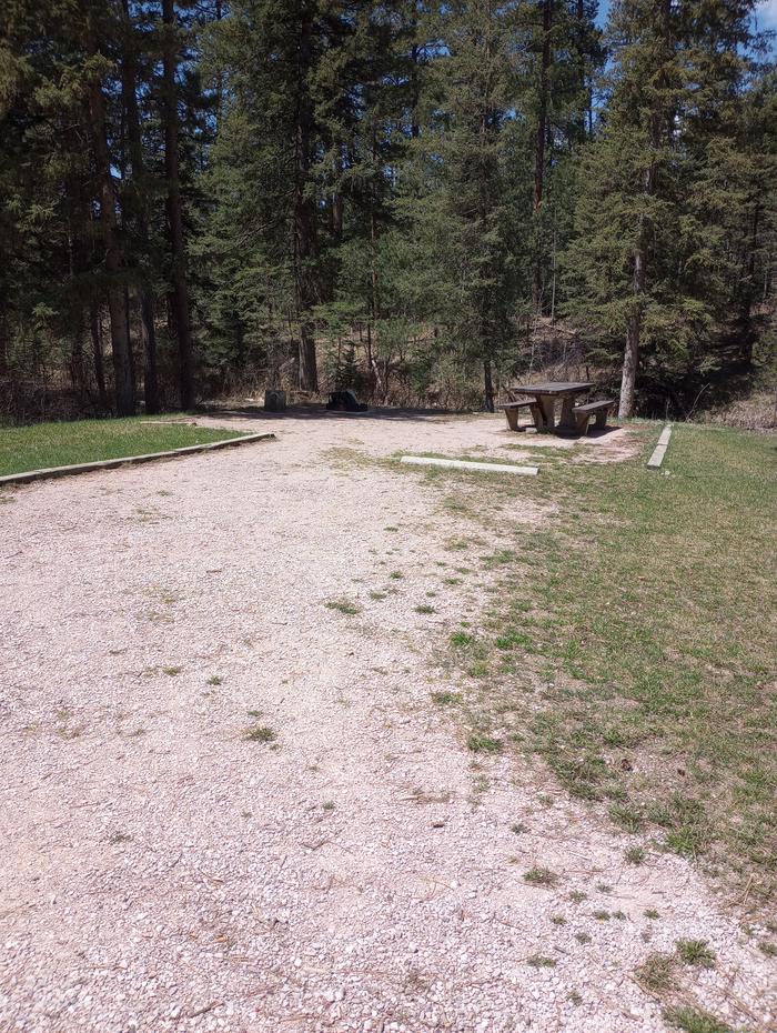 Dalton Lake Campground Site 11 - toward creek