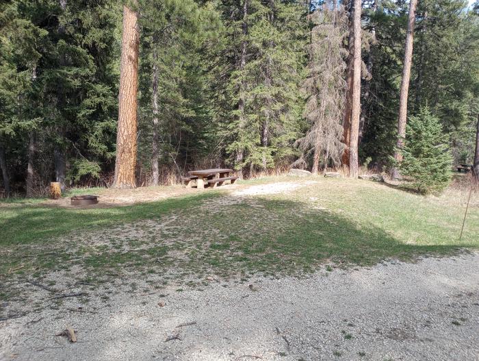 Boxelder Campground Site 5 - East ViewBoxelder Site 5 - East View