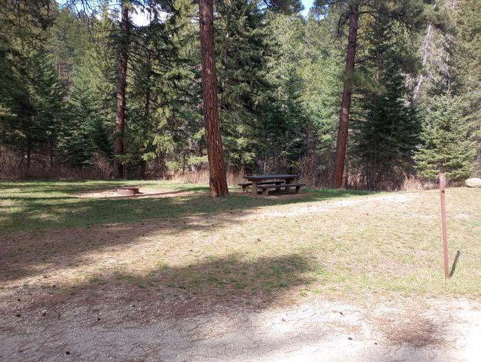 Boxelder Campground Site 6 - Entrance