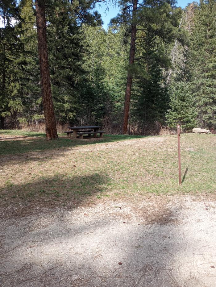 Boxelder Campground Site 6 - East View