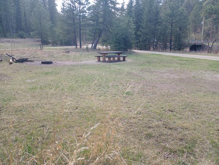 Boxelder Campground Site 12 - Northwest ViewSite 12 - Northwest View