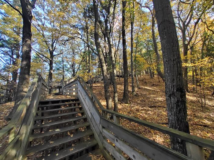 Overlook Stairs Lake Michigan Recreation Area 