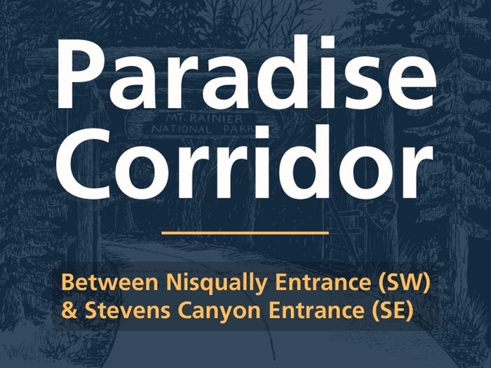 Graphic describing Paradise CorridorEntrance station description for Paradise Corridor