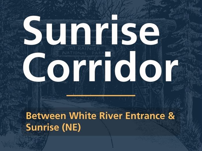 Logo for sunrise corridor at Mount RainierSunrise Corridor image
